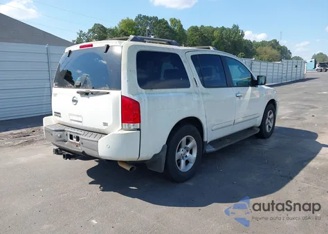2004 Nissan Pathfinder Armada Se z USA, uszkodzony, nr VIN 5N1AA08A54N744258